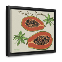 Load image into Gallery viewer, Fruta Bomba Gallery Canvas Wraps, Horizontal Frame (2 sizes and 2 Frame Colors)