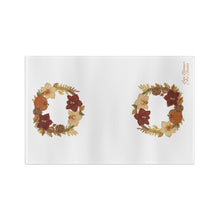 Load image into Gallery viewer, Fall Wreath Microfiber Tea Towel