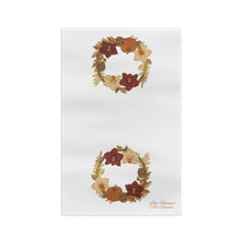Load image into Gallery viewer, Fall Wreath Microfiber Tea Towel