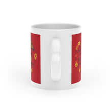 Load image into Gallery viewer, Christian Message Heart-Shaped Mug (Red)