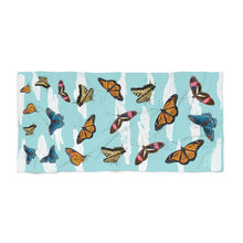 Load image into Gallery viewer, Beach Towel Butterflies II