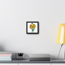 Load image into Gallery viewer, Bouquet of Cheer Gallery Canvas Wraps, Square Frame