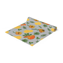 Load image into Gallery viewer, Table Runner Mushrooms & Wildflowers