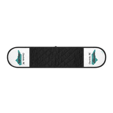 Load image into Gallery viewer, Teal Charlotte NC Design Oven Mitts