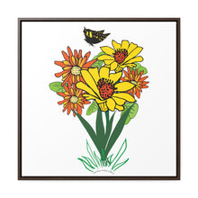 Load image into Gallery viewer, Bouquet of Cheer Gallery Canvas Wraps, Square Frame