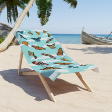 Load image into Gallery viewer, Beach Towel Butterflies II