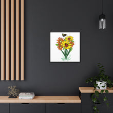 Load image into Gallery viewer, Bouquet of Cheer Gallery Canvas Wraps, Square Frame