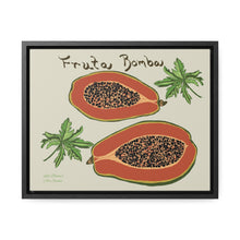 Load image into Gallery viewer, Fruta Bomba Gallery Canvas Wraps, Horizontal Frame (2 sizes and 2 Frame Colors)
