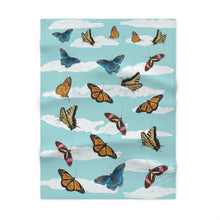 Load image into Gallery viewer, Soft Fleece Butterflies Baby/Toddler/Preschooler Blanket