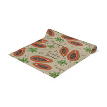 Load image into Gallery viewer, Table Runner Papaya/Fruta Bomba