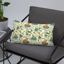 Load image into Gallery viewer, Amphibious Friends Decorative Throw Pillow 20x12