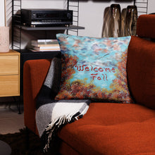 Load image into Gallery viewer, Indoor Welcome Fall Basic Throw Pillow