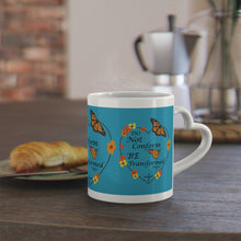 Load image into Gallery viewer, Christian Message Heart-Shaped Mug (Turquoise)