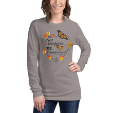 Load image into Gallery viewer, Do Not Conform/Be Transformed - Unisex Long Sleeve Tee