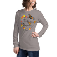 Load image into Gallery viewer, Do Not Conform/Be Transformed - Unisex Long Sleeve Tee