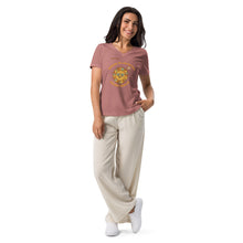 Load image into Gallery viewer, Low Battery and Zero Sunshine - Women’s relaxed v-neck t-shirt