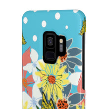 Load image into Gallery viewer, Spring Bouquet Tropical Blue Case Mate Slim Phone Cases