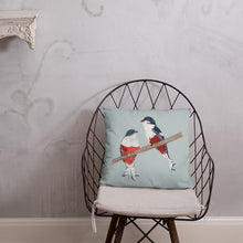 Load image into Gallery viewer, Cuban Trogon/Tocororo Bird Premium Pillow