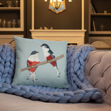 Load image into Gallery viewer, Cuban Trogon/Tocororo Bird Premium Pillow