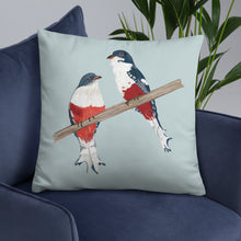 Load image into Gallery viewer, Cuban Trogon/Tocororo Bird Premium Pillow