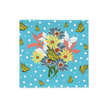 Load image into Gallery viewer, Pillow Case Basic-Tropical Blue Flower Bouquet (2 Sizes) - Late Bloomer Art Studio