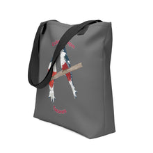 Load image into Gallery viewer, Cuban Trogon/Tocororo Tote bag (Options Black or Red Handle)