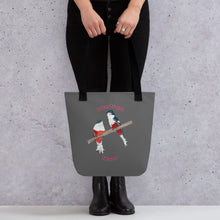 Load image into Gallery viewer, Cuban Trogon/Tocororo Tote bag (Options Black or Red Handle)