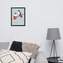 Load image into Gallery viewer, Cuban Trogon/Tocororo Framed matte paper poster (8"x10")