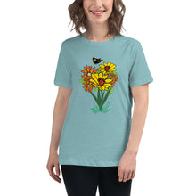 Load image into Gallery viewer, Happy Blooms Bouquet Women's Relaxed T-Shirt