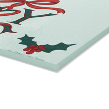 Load image into Gallery viewer, Joy Ribbon Glass Cutting/Charcuterie Board
