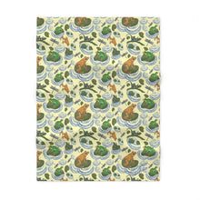 Load image into Gallery viewer, Amphibious and Friends Soft Fleece Baby/Toddler/Preschooler Blanket
