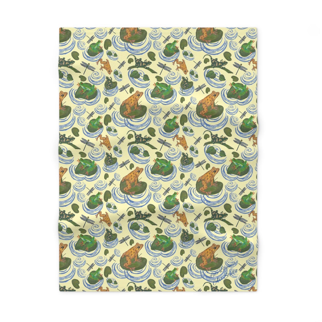 Amphibious and Friends Soft Fleece Baby/Toddler/Preschooler Blanket