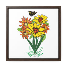 Load image into Gallery viewer, Bouquet of Cheer Gallery Canvas Wraps, Square Frame
