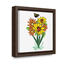 Load image into Gallery viewer, Bouquet of Cheer Gallery Canvas Wraps, Square Frame
