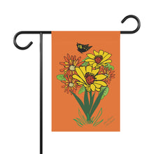 Load image into Gallery viewer, Garden &amp; House Banner-Bouquet of Cheer Burnt Orange background

