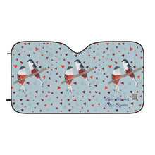 Load image into Gallery viewer, Car Windshield Sunshade - Cuban Trogon/Tocororo
