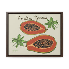 Load image into Gallery viewer, Fruta Bomba Gallery Canvas Wraps, Horizontal Frame (2 sizes and 2 Frame Colors)
