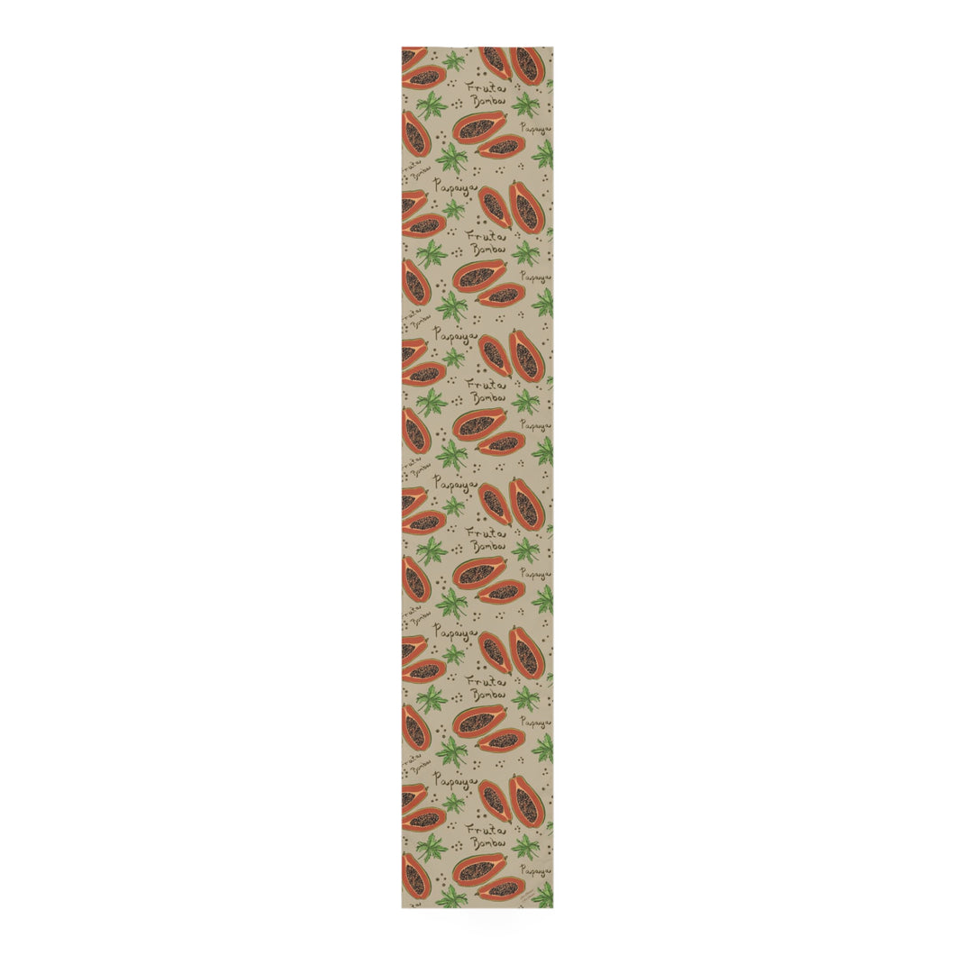Table Runner Papaya/Fruta Bomba