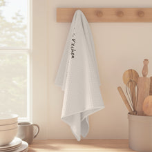Load image into Gallery viewer, White Wildflower Personalized Microfiber Tea Towel
