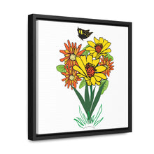 Load image into Gallery viewer, Bouquet of Cheer Gallery Canvas Wraps, Square Frame
