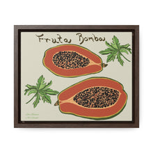 Load image into Gallery viewer, Fruta Bomba Gallery Canvas Wraps, Horizontal Frame (2 sizes and 2 Frame Colors)
