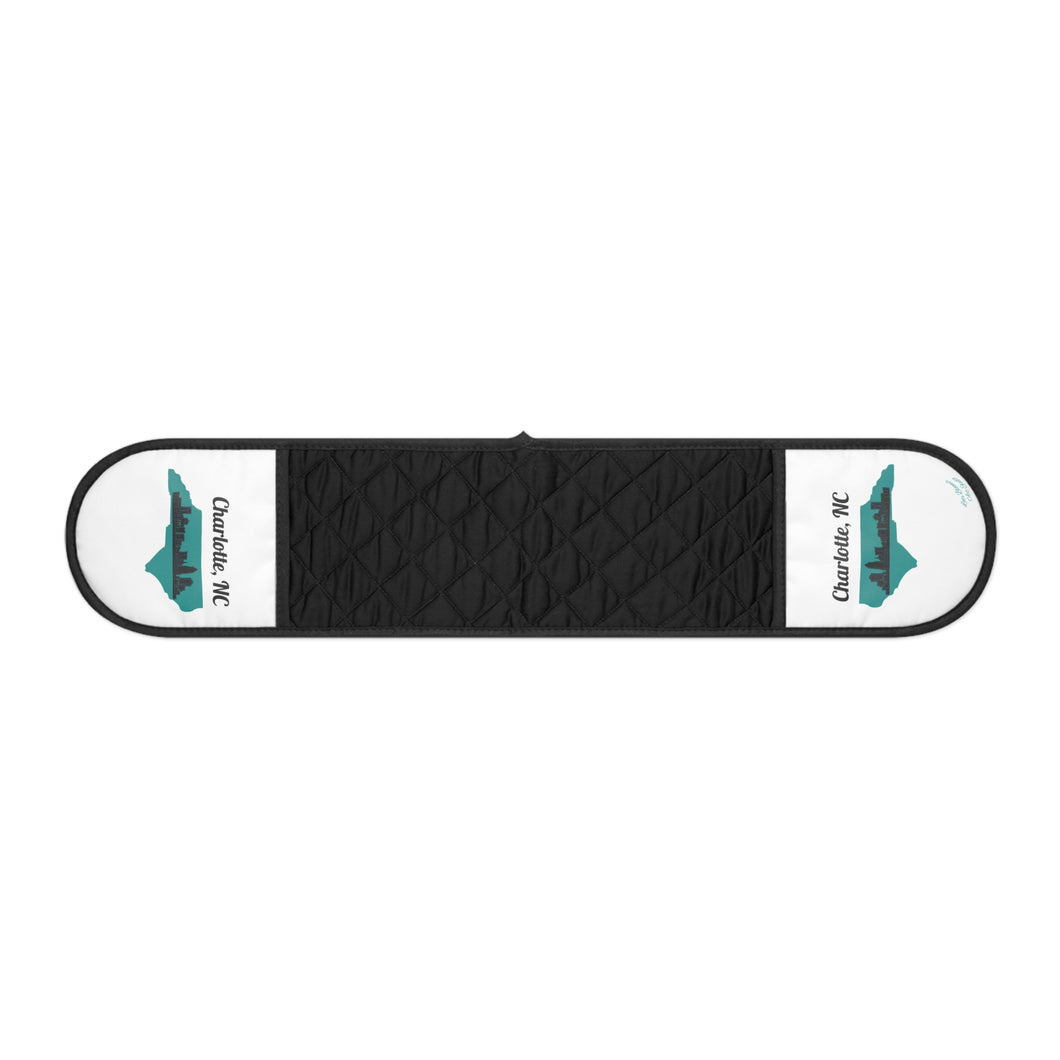 Teal Charlotte NC Design Oven Mitts