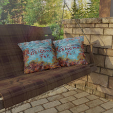 Load image into Gallery viewer, Outdoor Throw Pillows - Welcome Fall

