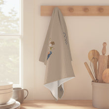 Load image into Gallery viewer, God Shined His Love on Thee – Patriotic Dogwood &amp; Bluebird Kitchen Towel
