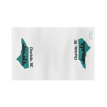 Load image into Gallery viewer, NC State Charlotte, NC Microfiber Tea Towel
