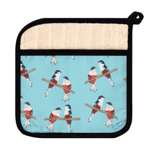 Load image into Gallery viewer, Pot Holder with Pocket - Cuban Trogon/Tocororo
