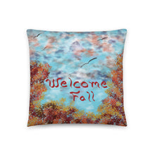 Load image into Gallery viewer, Indoor Welcome Fall Basic Throw Pillow
