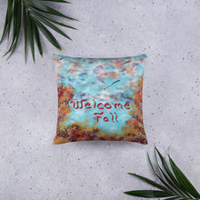 Load image into Gallery viewer, Indoor Welcome Fall Basic Throw Pillow

