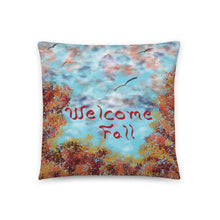 Load image into Gallery viewer, Indoor Welcome Fall Basic Throw Pillow
