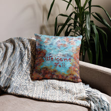 Load image into Gallery viewer, Indoor Welcome Fall Basic Throw Pillow
